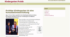 Desktop Screenshot of kindergarten.proleb.net